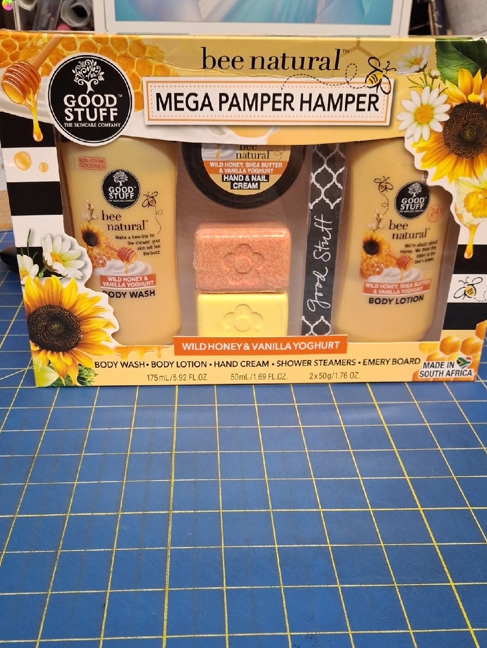 Good Stuff Bee Natural Mega Pamper Hamper Wild Honey & Vanilla Yoghurt Set of 6